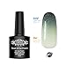 Perfect Summer New Best Mood Temperature Colors Changing Chameleon Gel Nails Polish Gloss Shiny UV Led Soak Off Salon Nails Lacquers #72 glitter black/gray