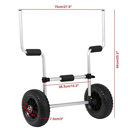 kayak scupper trolley