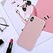 JASBON Case for iPhone X/iPhone Xs, [7FT Drop Protection] [Soft Anti-Scratch Microfiber Lining] Liquid Silicone Gel Rubber Phone Case, Full Body Drop Protection Cover Case, 5.8 inch, Sand Pink