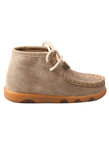 Twisted X Toddler-Boys' Dusty Driving Moc Brown 6 D