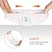 SPTA White Car Polisher Pad Bonnet Terry Cloth Pads Waxer/polishing Cover for Car Polisher Pack of 5Pcs (5''-6'')