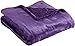 Northpoint Cashmere Plush Velvet Throw, Purple, 50