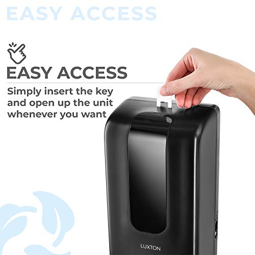Luxton Automatic Hand Sanitizer Dispenser Sanitizing Station, Steel