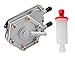 Podoy 2520227 Fuel Pump for Polaris with 2530009 Small Inline Fuel Filter Sportsman 325 400 500 600 700 6X6 (1996-2010) primary