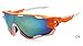 PLAYBOOK Cycling Road Mountain Glasses Goggles Eyewear Polarized Cycling Bicycle Sunglasses Oculos Gafas Ciclismo 3 Lens (White/Orange)