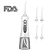 Openuye Water flosser, Cordless Water flosser,Oral Irrigator,3-Mode USB Rechargeable Water Dental Flosser,IPX7 Waterproof High Frequency Pulsed Water Column Flosser with 4 Jet Tips