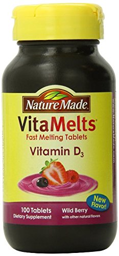 Nature Made Vitamelts Vitamin D Tablets (2 Pack) Nature Made Vitamelts Vitamin D Tablets (2 Pack)