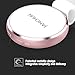Selfie Ring Light, JANCHUN Rechargable Selfie LED Camera Light with 7 Light Colors and 3 Levels of Brightness - Rose Gold
