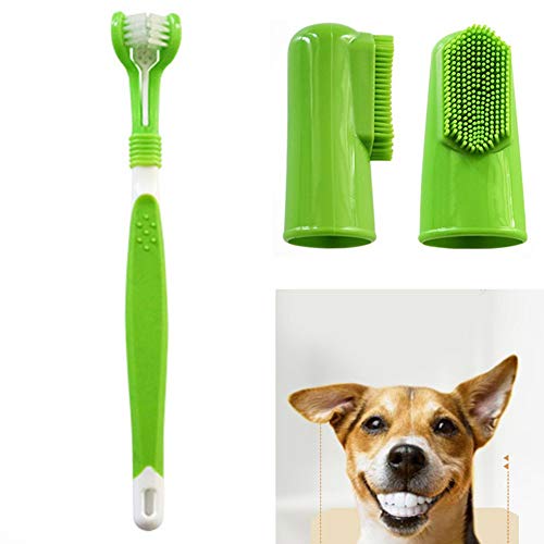 Home & Garden - Set Toothpaste Soft Teeth Toothbrush Three Tuft Pet Clean Cleaning - Accessories Weddings Cell Garden Electronics Home Sports Toys Health Events Computers Beauty Phones Girls