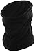 Army Universe ARMYU Black Thick Micro Fleece Long Warm Winter Heavyweight Double Layer Neck Warmer Gaiter 2-Pack