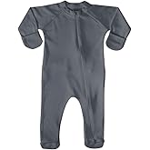 Viscose Bamboo + Organic Cotton Footie