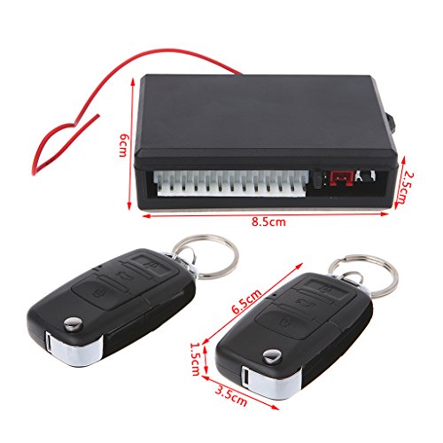 Xumeili Universal Car Remote Control Central Kit Door Locking Keyless Entry System Alarm - Thumbnail 2