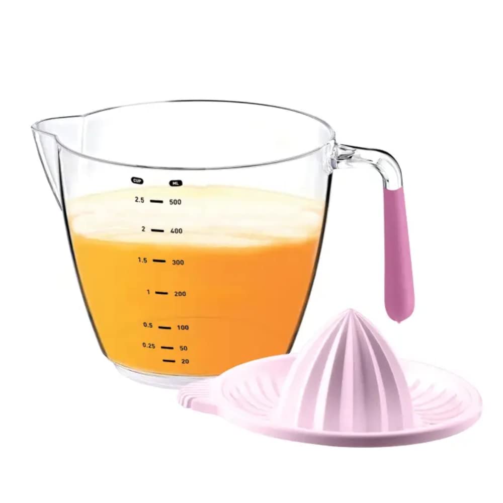 Herzbeg HGCK179-PUR Citrus Juicer with Measuring Bowl Purple