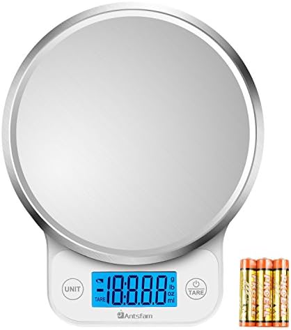 Digital Food Scale,Kitchen Weight Scale Grams Ounces For Dieting Cooking Baking-Precision 1g,Backlight Display