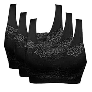 Ondergoed Dames Sportbeha Kanten Beha 1/2/3 Pak Ademend Comfortabel voor Yoga Fitness Training