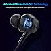 Wireless Headphones Bluetooth 5.0 Earbuds Wireless Earbuds Stereo Bass Magnetic Bluetooth Headphones with Microphone CVC 6.0 Earphones Lightweight Earbuds IPX6 Waterproof for Runningthumb 2