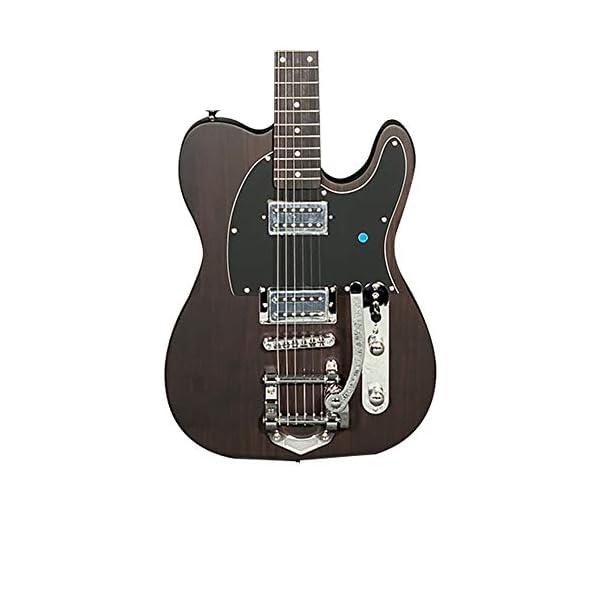 ZUWEIElectricGuitar6StringsBigsbyBridgeBasswoodBodywith