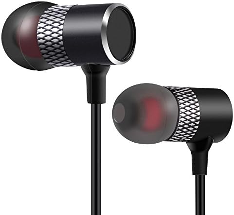 TFBOYS Headphone Super Bass Earphone Headset Noise Canceling Earbuds for Mobile Phone PC (Black)