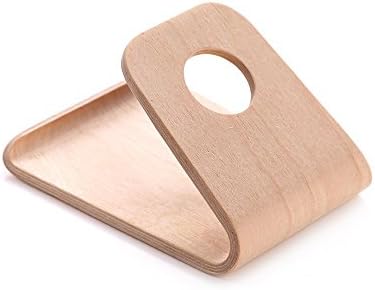 Love The Worder New Wooden Cell Phone Stand or Mobile Cell Phone Holder a Good Cell Phone Decorations For iPhone Samsung Nokia Htc Huawei Mi Moto And So On (white(Birch Color))