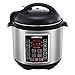 GoWISE USA GW22623 8-Quart Electric Pressure Cooker with Stainless Steel Pot and 12 Cooking Programs + 50 Recipes Booklet, 8-QT, Silver