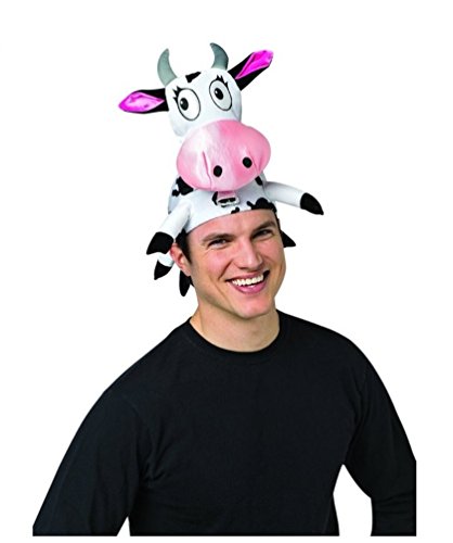 Rasta Imposta Men's Cow Hat, White/Black, One Size