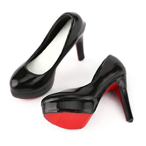 1:6 Female Women Soldier Simulation Stiletto High Heel Court Shoes Model for 12 inch Doll Toys Action Figure Dolls Accessory - Thumbnail 6