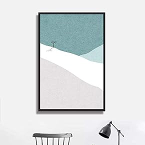 Framed Canvas Wall Art for Living Room, Bedroom Natural Scenery Canvas Prints for Modern Home Decoration Ready to Hang - 16"x24" inches