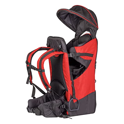 Baby Backpack Carrier, Safe Toddler Hiking Backpack Carrier Camping Child Carriers with...