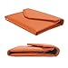 ZOPPEN Multi-purpose Rfid Blocking Travel Passport Wallet (Ver.4) Tri-fold Document Organizer Holder, 24 Orange