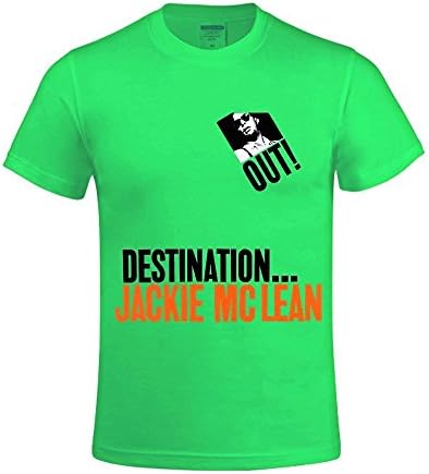 Charles Cheek Jackie McLean Destination Out Graphic T Shirts for Men O Neck