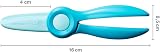 Fiskars Children's Scissors 13 cm Teal 2 Years Plastic Blades Starter view 3