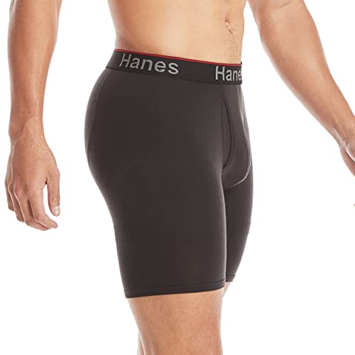 Hanes Total Support Pouch Men's Boxer Briefs Pack, AntiChafing, MoistureWicking Underwear