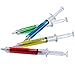 Funny Party Hats Syringe Pens in Assorted Colors – Halloween Pens - 12 Pack Party Favors