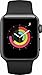 Apple Watch Series 3 - GPS+Cellular - Space Gray Aluminum Case with Gray Sport Band - 38mm (Renewed)
