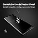 JSAUX Galaxy S8 Plus Screen Protector, Full Coverage 3D Curved Tempered Glass Premium High Clear Film 9H Hardness Anti-Scratch Free-Bubble with for S8 Plus 6.2” (Black)