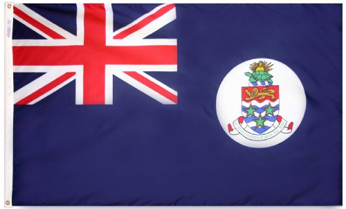 Annin Flagmakers Cayman Islands Flag - 3 x 5 Feet (Model 191372)