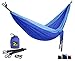 GOLDEN EAGLE Late Summer Sale - Camping Hammock Set - 108 x 55 in - 440 lbs Load- Incl. 2 carabiners & 2 Ropes Lightweight Parachute Nylon 210T Single Hammock for Hiking. Sale
