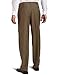 Haggar Men's Big & Tall Expandable Waistband ECLO˜ Stria Pleat Front Dress Pant