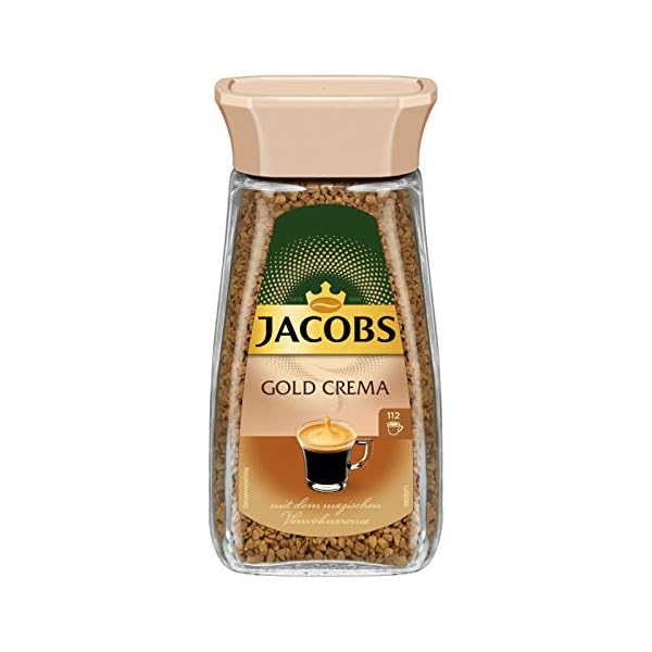 Jacobs löslicher Kaffee Gold Crema, 6 x 200 g Instant Kaffee – Bild 3