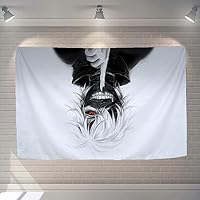 ZDNALS Tokyo Ghoul Anime Tapestry Living Room Bedroom Wall Hanging Dormitory Decorative Wall Hanging Background Cloth -150CM×100CM Tapestry (Color : B)