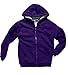 Women's Apparel No. 5 Sherpa Lined Full Zip Hoodie,Medium,Dark Purple w/White Sherpa