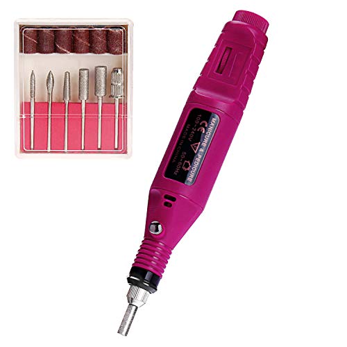 POLAMD Electric Nail File Kit Electric Nail Drill Manicure and Pedicure Set Electric Nail File Machine for Acrylic Nails