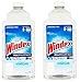 Windex Vinegar Glass Cleaner With  Refill, 2 Liter, 67.6 Ounce (2 Pack)  