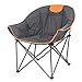 Suntime Moon Camping Chair, Leisure Portable Stable Comfortable Folding Saucer Chair and Sofa Chair for Camping, Hiking, Fishing, Carry Bag Included