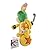 Shalleen 10" Super Mario Bros. 2 Lemmy Koopa Koopaling Plush Soft Toy Stuffed Animal New