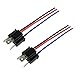 TOMALL H4 HB2 9003 Male Socket for LED HID Replacement Headlight Connector Wiring Harness Conversion Kit