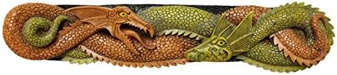 JC Crafts12 Inch Twin Dragons Three Dimensional Incense Burner