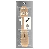 Kitsch Pro Bun Shaper and Heatless Hair Curler (Large, Blonde)