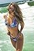 CUPSHE Women's Blue Ocean Padding Bikini Set Swimsuit Medium