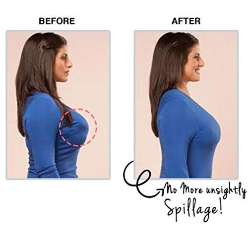 Sleep Bra for Women, Seamless Wireless Stretchy Sports Bra,V Neck Bra Padded Seamless Bralette Straps Sleeping Bra for Women Girls,Instant Cleavage Enhancer Clear Push-up Breast Pads (M, Coffee)